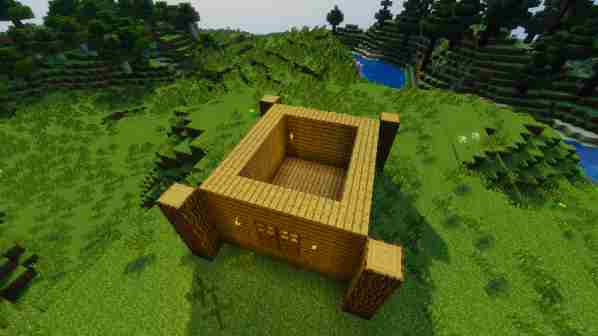 我的世界建筑图文教程如何简单改建火柴盒小屋