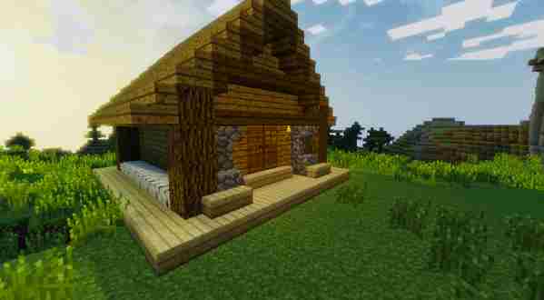 我的世界建筑图文教程如何简单改建火柴盒小屋