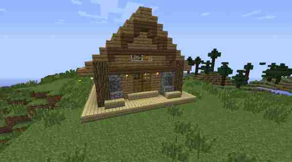 我的世界建筑图文教程如何简单改建火柴盒小屋