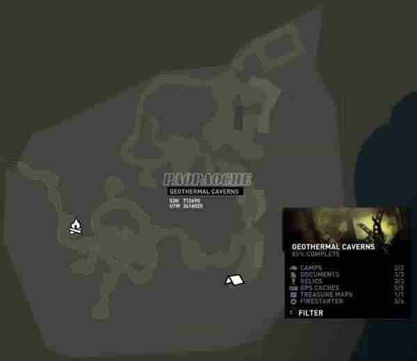 古墓丽影9所有营地位置地图