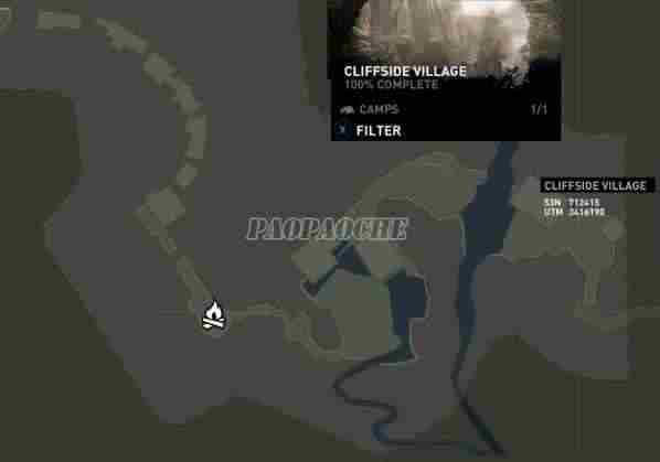 古墓丽影9所有营地位置地图