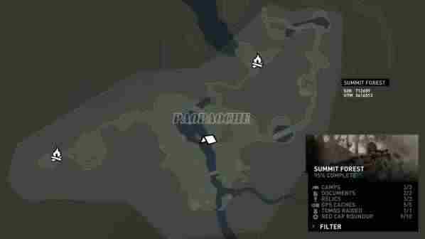 古墓丽影9所有营地位置地图