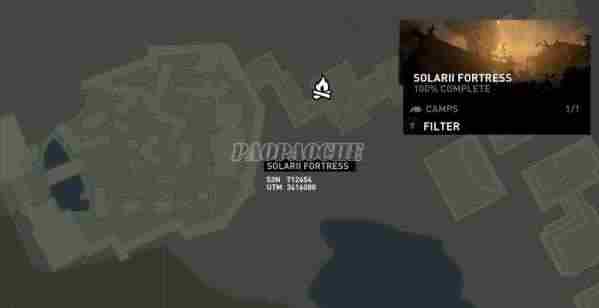 古墓丽影9所有营地位置地图