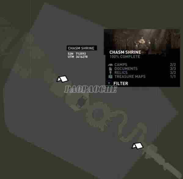 古墓丽影9所有营地位置地图