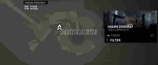 古墓丽影9所有营地位置地图