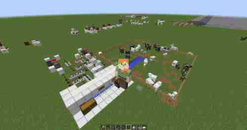 我的世界自动烤肉机怎么做