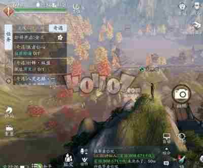 天涯明月刀手游襄州一线天在哪 襄州拍照位置坐标一览