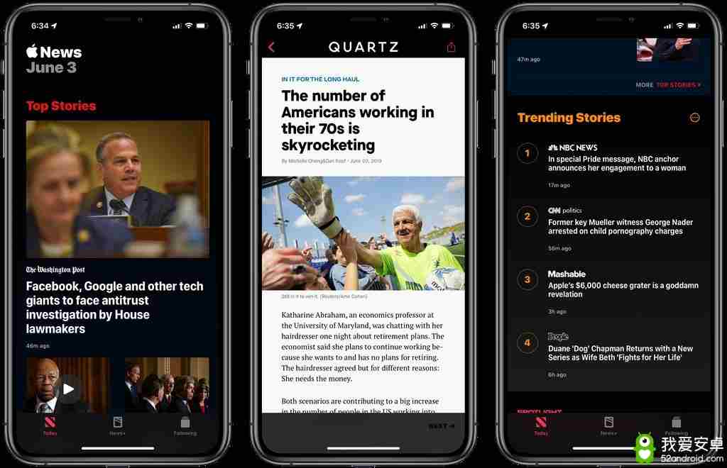 苹果iOS 13“黑暗模式”图赏：保护眼睛 省电神器