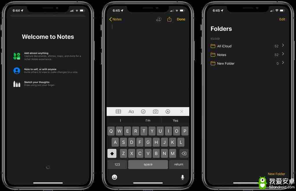 苹果iOS 13“黑暗模式”图赏：保护眼睛 省电神器
