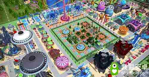 脑洞大开 波克城市《过山车大亨》游乐园创意设计分享