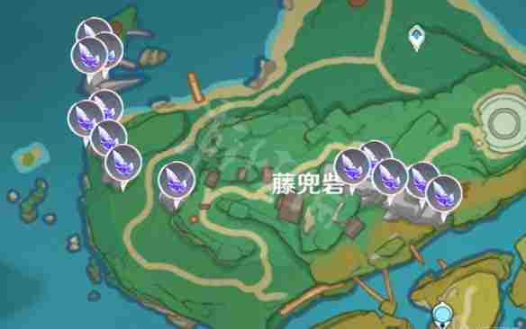 原神晶化骨髓位置分布图