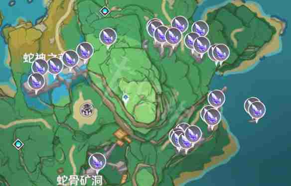 原神晶化骨髓位置分布图