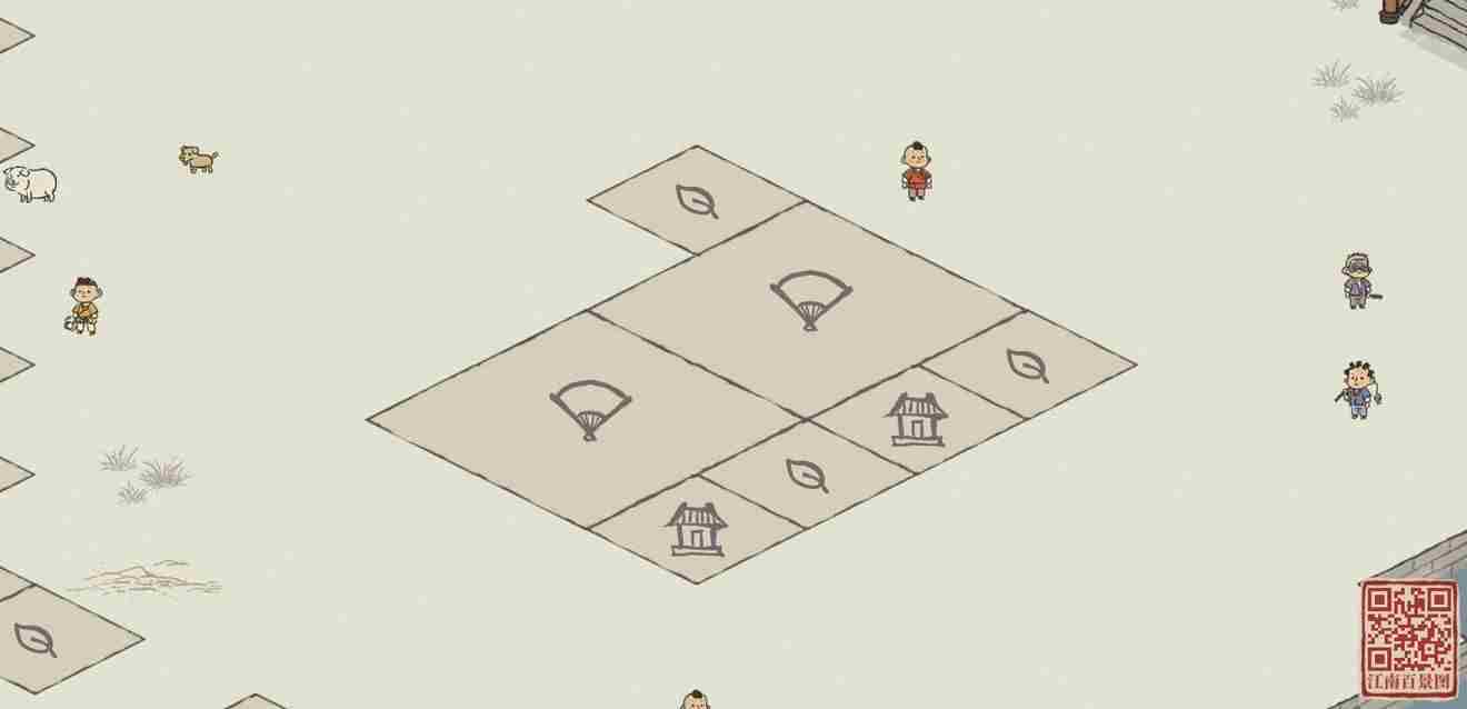 江南百景图街边演出怎么布局