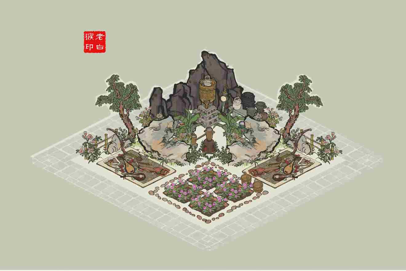 江南百景图街边演出怎么布局