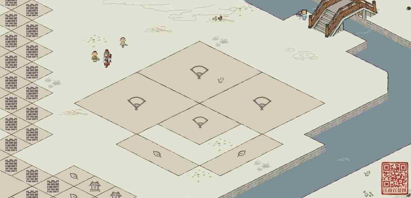 江南百景图街边演出怎么布局