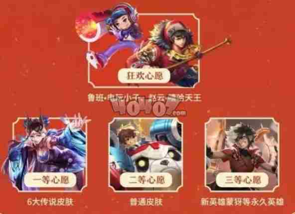 2021王者荣耀摇心愿活动怎么参加