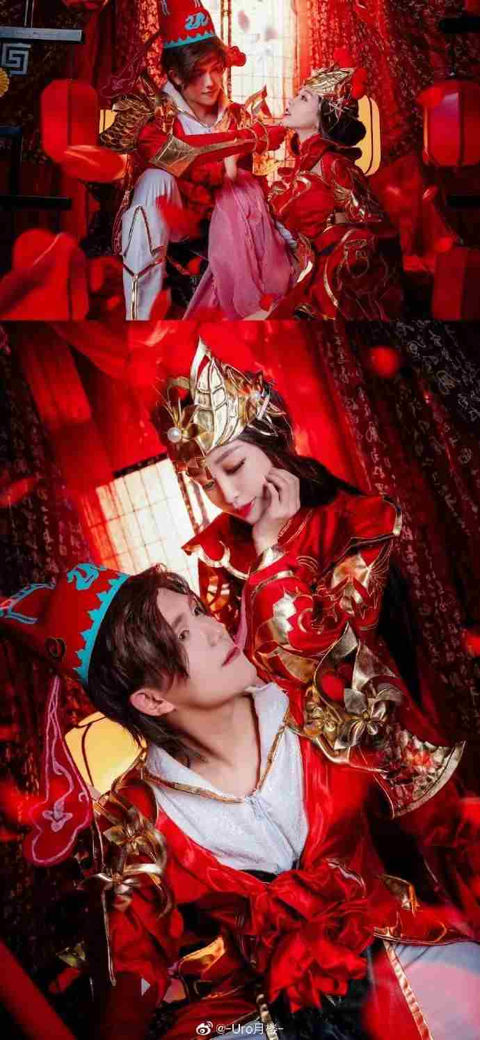 cosplay:王者荣耀一生所爱大圣娶亲
