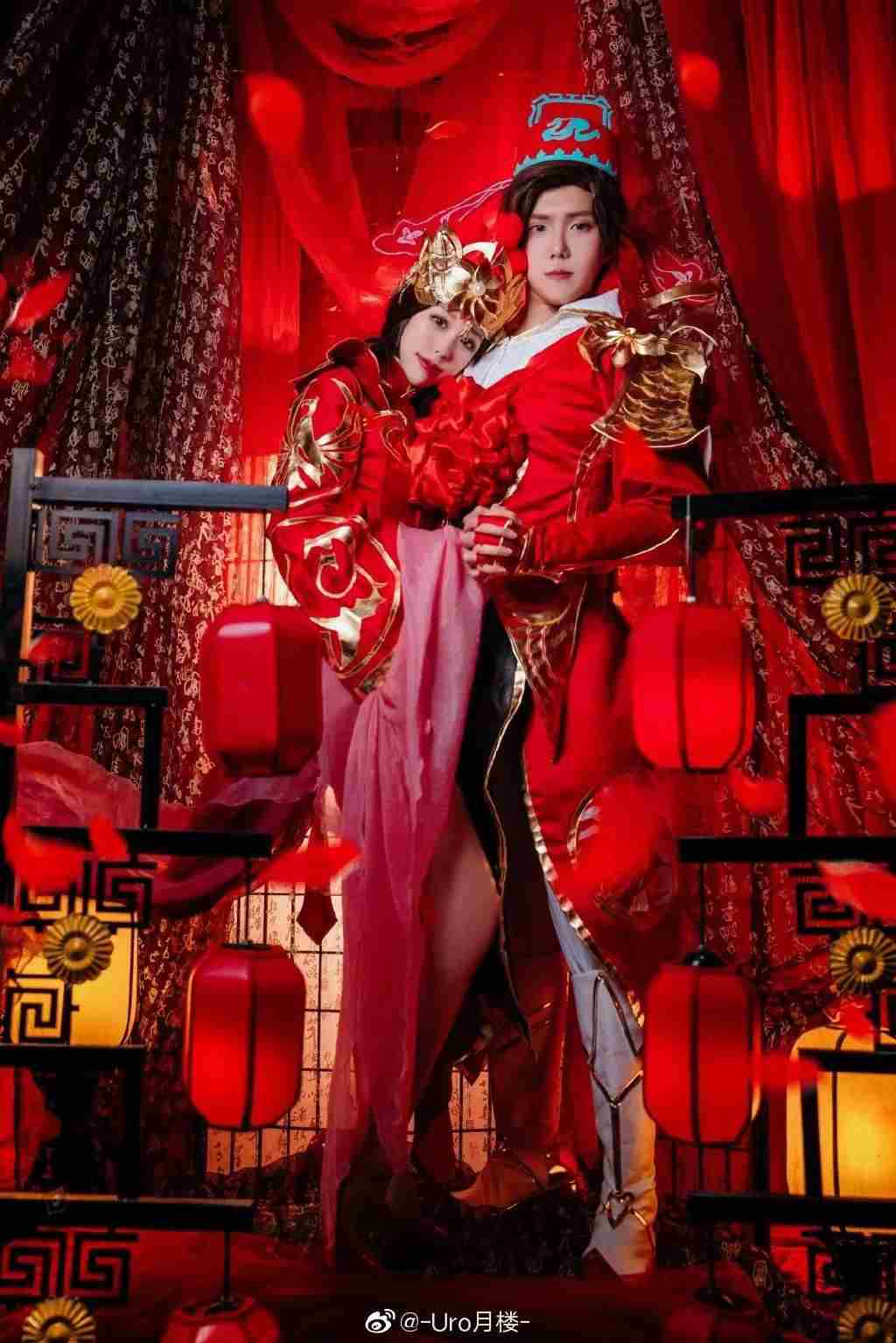 cosplay:王者荣耀一生所爱大圣娶亲