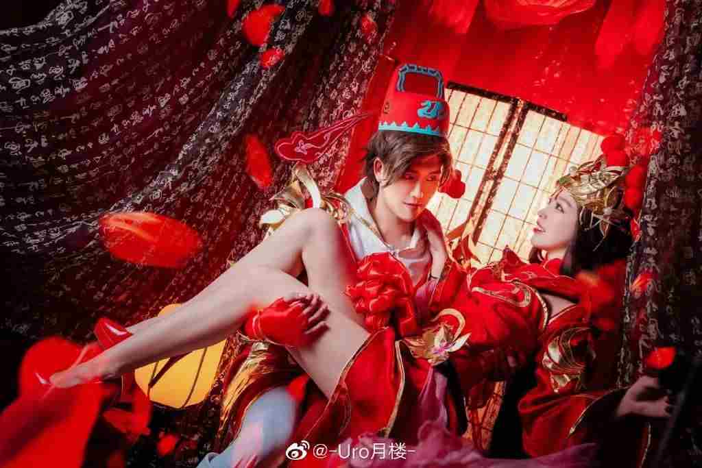cosplay:王者荣耀一生所爱大圣娶亲
