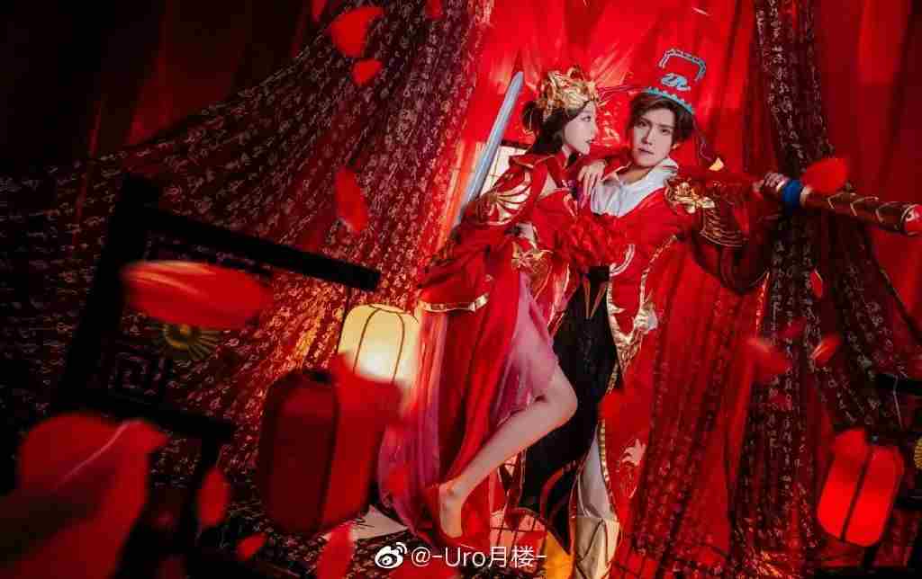 cosplay:王者荣耀一生所爱大圣娶亲