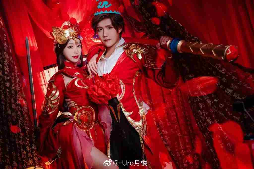 cosplay:王者荣耀一生所爱大圣娶亲