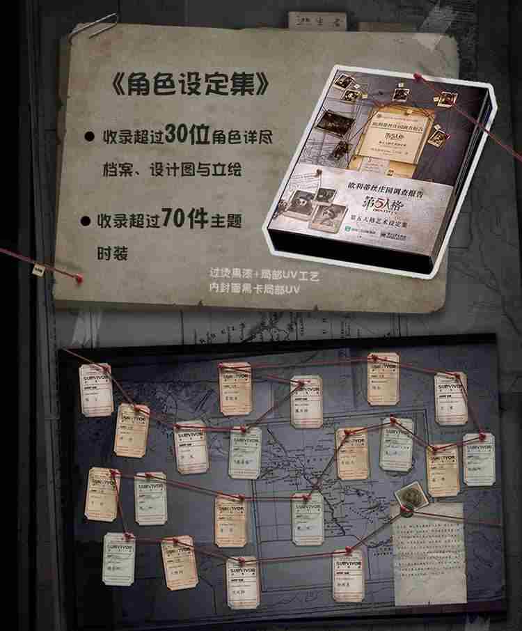 《欧利蒂丝庄园调查报告》正式发售：第五人格美术设定首曝