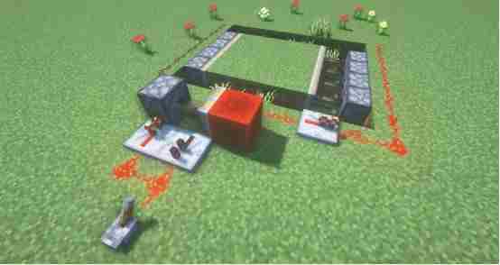 我的世界全自动刷花机怎么做