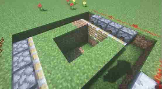 我的世界全自动刷花机怎么做