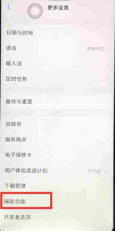 vivoz1放大手势在哪儿开启vivoz1放大手势开启方法