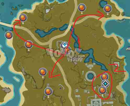 原神烈焰花刷新位置全介绍