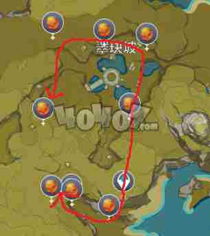 原神烈焰花刷新位置全介绍