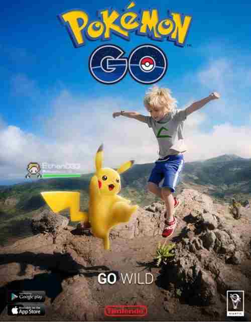  AR手游《口袋妖怪：GO》新动向 正式版即将上线