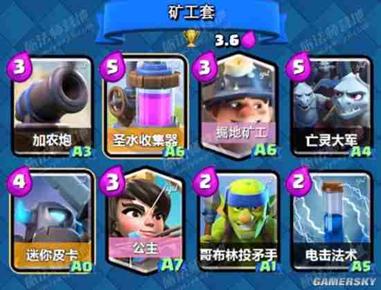 皇室战争巅峰对决卡组分享 6月天梯环境分析