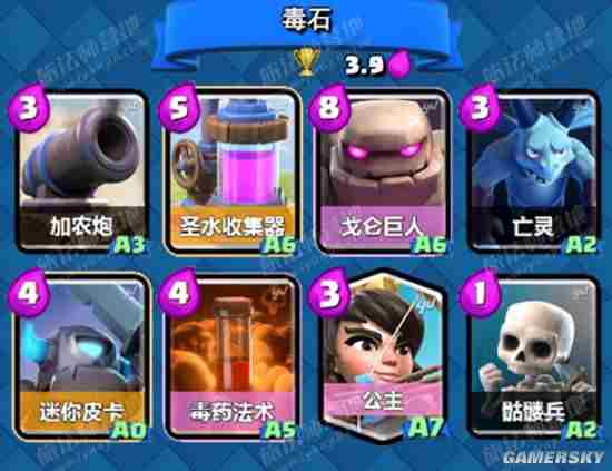 皇室战争巅峰对决卡组分享 6月天梯环境分析