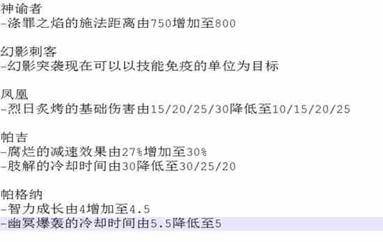 DOTA2新版本6.88发布 海量英雄被加强