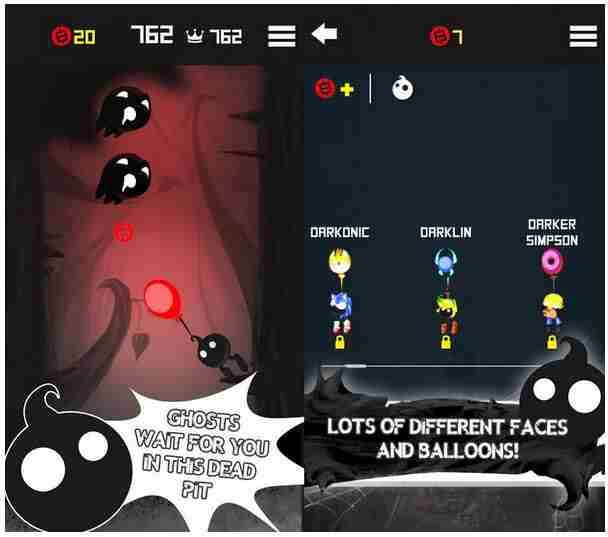 利用气球向上攀爬