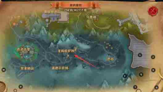 万王之王3d风景点在哪里 万王之王3d风景坐标攻略