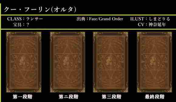 Fate/Grand Order图鉴,Fate/Grand Order全英灵