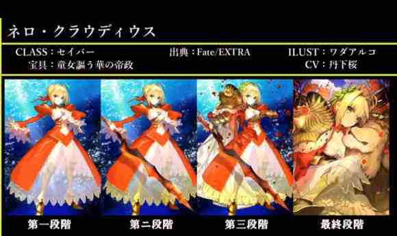 Fate/Grand Order图鉴,Fate/Grand Order全英灵