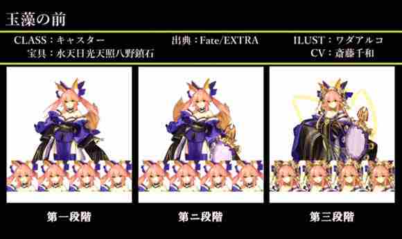 Fate/Grand Order图鉴,Fate/Grand Order全英灵