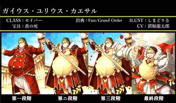 Fate/Grand Order图鉴,Fate/Grand Order全英灵