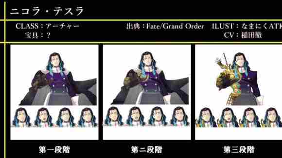 Fate/Grand Order图鉴,Fate/Grand Order全英灵