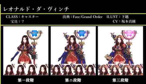 Fate/Grand Order图鉴,Fate/Grand Order全英灵