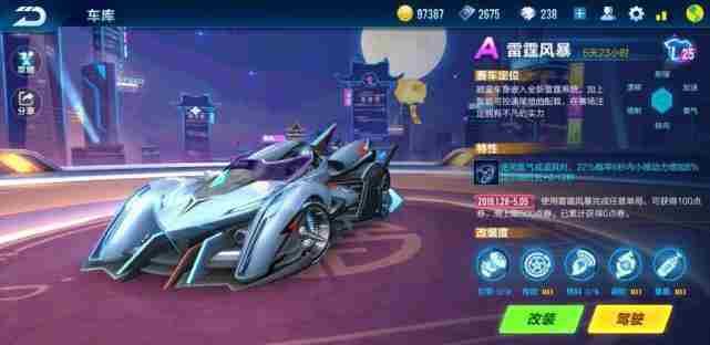 QQ飞车雷霆风暴好用吗