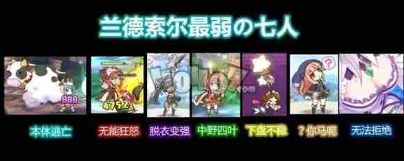 公主连结兰德索尔七废是哪七个