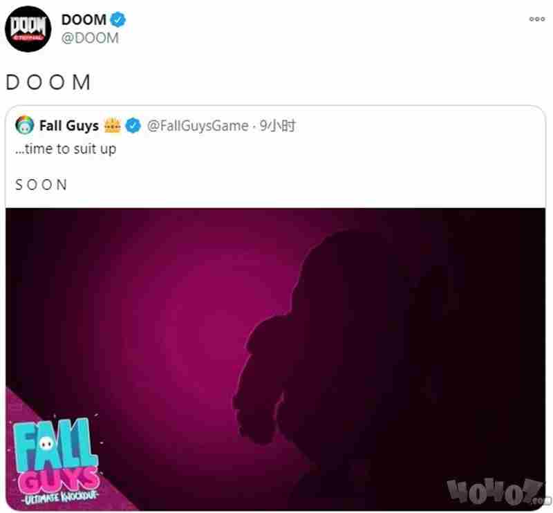 糖豆人联动毁灭战士 将会推出毁灭战士联动皮肤