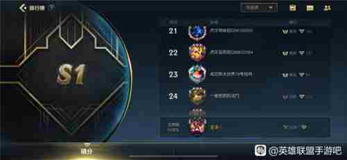 英雄联盟手游王者段位多少人
