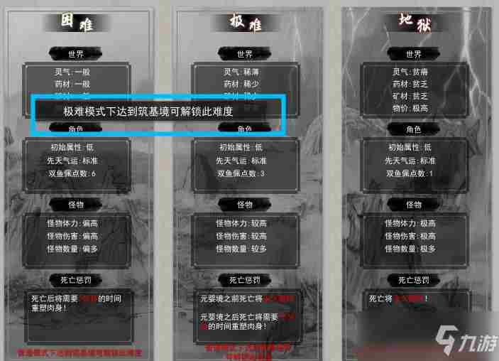 《鬼谷八荒》地狱模式怎么解锁地狱模式解锁方法分享