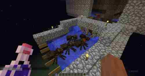 MC我的世界教你如何制作简易刷怪塔