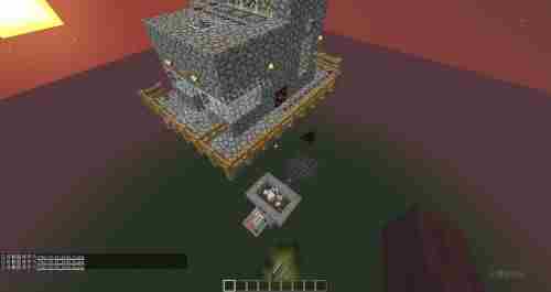 MC我的世界教你如何制作简易刷怪塔